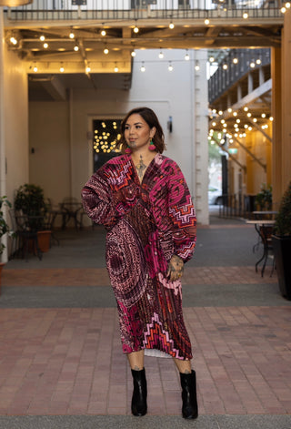 Haeata Pleated Dress