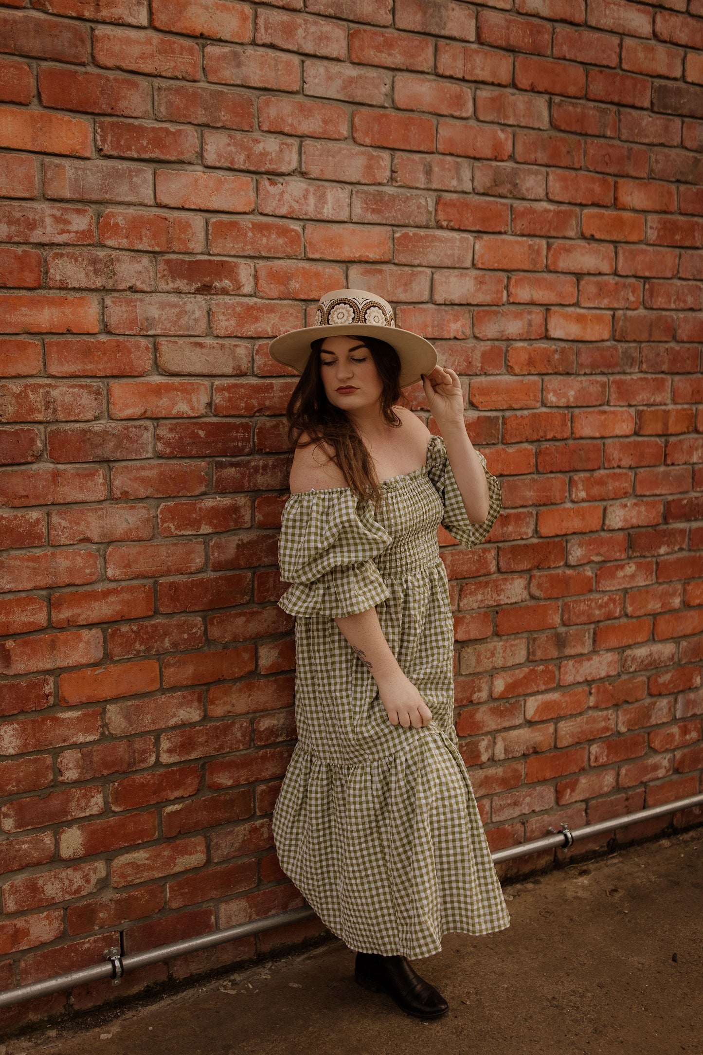 Ātanga midi dress