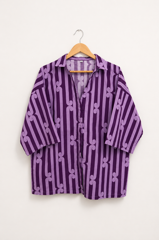 PRE-ORDER Moko-Puna Oversized Shirt | Atarau