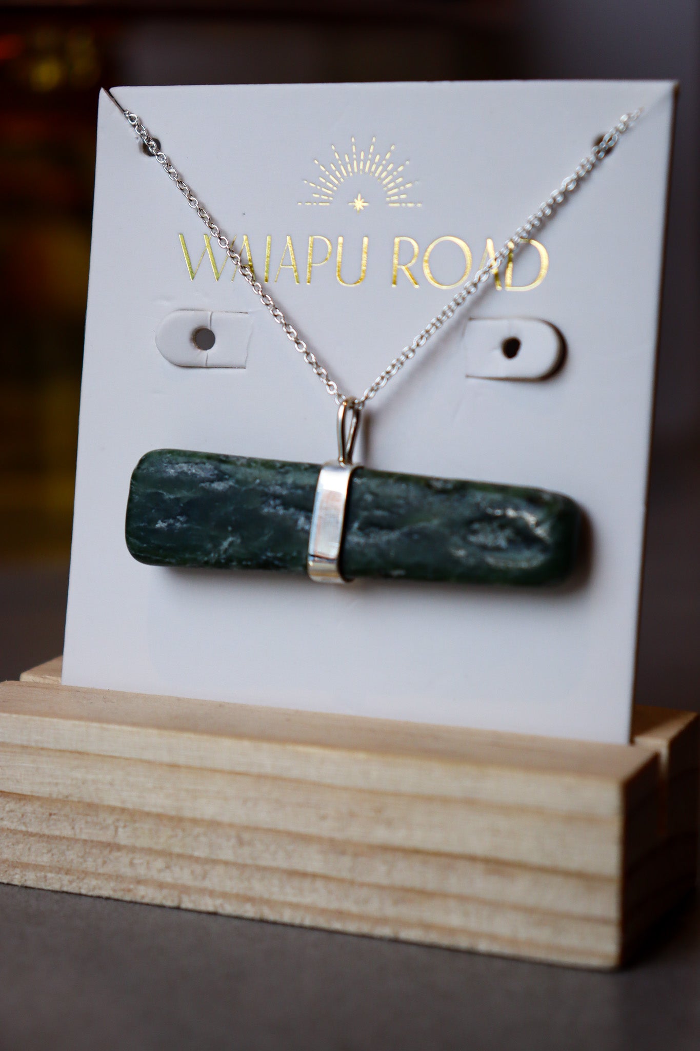 Pounamu Necklace #5 Silver