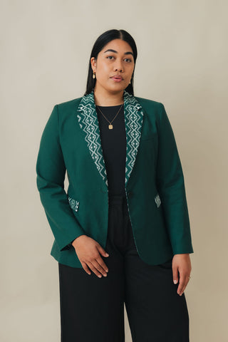 Rēhia Blazer | Pounamu Limited Edition – Pre-order