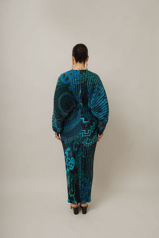 Pre-order Haeata Maxi Pleated Dress | Kōhura