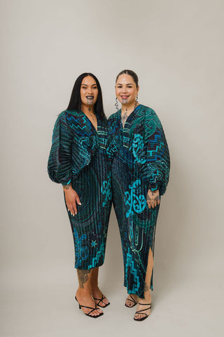 Pre-order Haeata Maxi Pleated Dress | Kōhura
