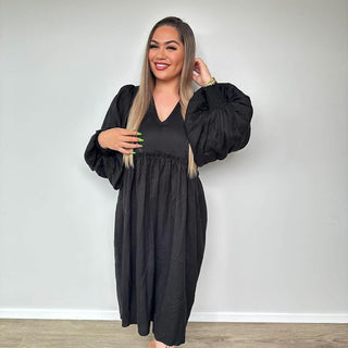 Pre-order| Kōrewa Dress - Black