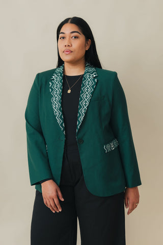Rēhia Blazer | Pounamu Limited Edition – Pre-order