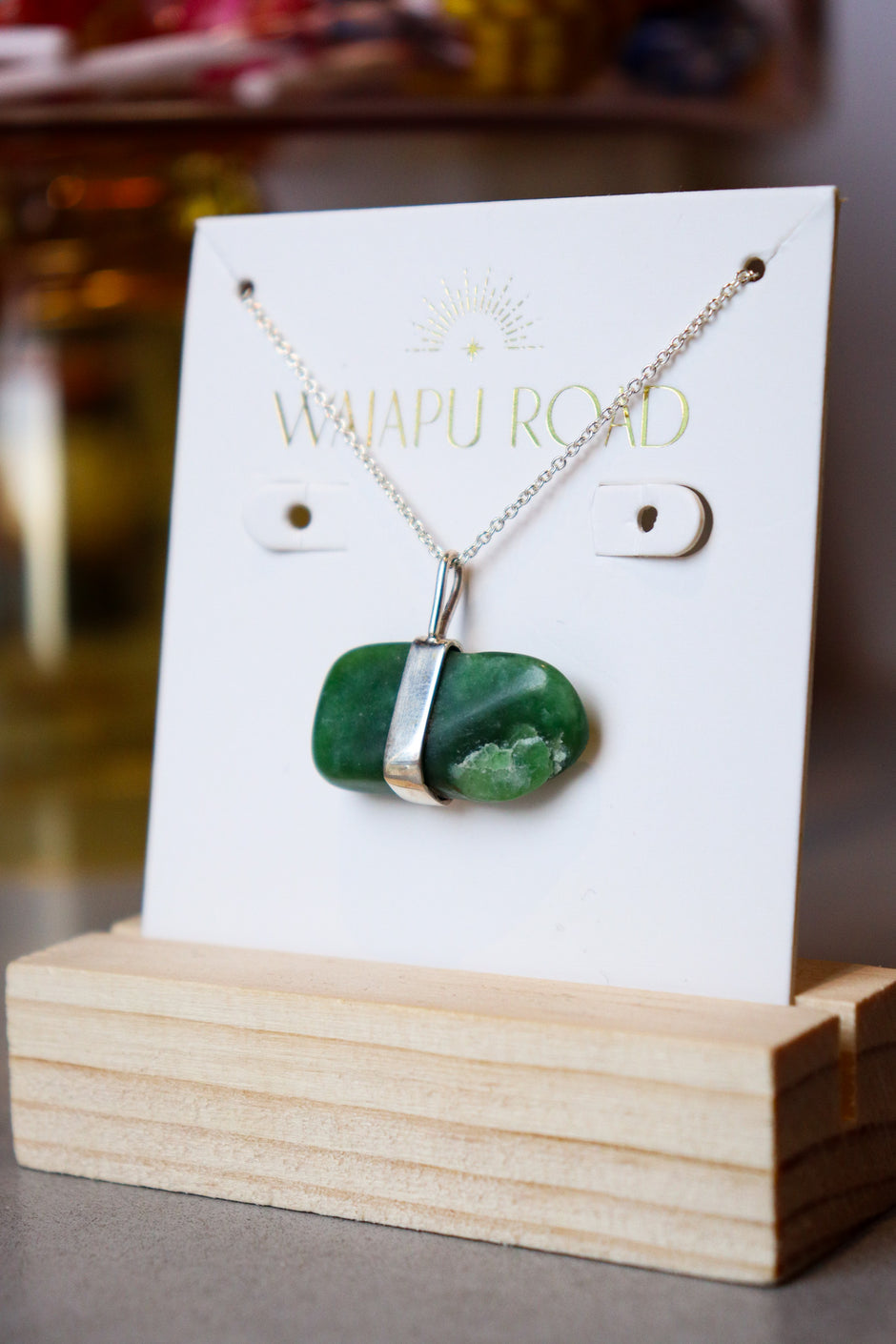 Pounamu Necklace #3 Silver