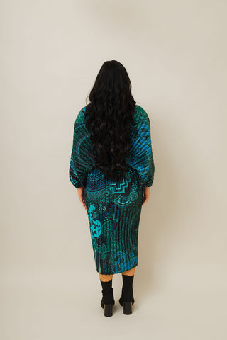 Pre-order Haeata Midi Pleated Dress | Kōhura
