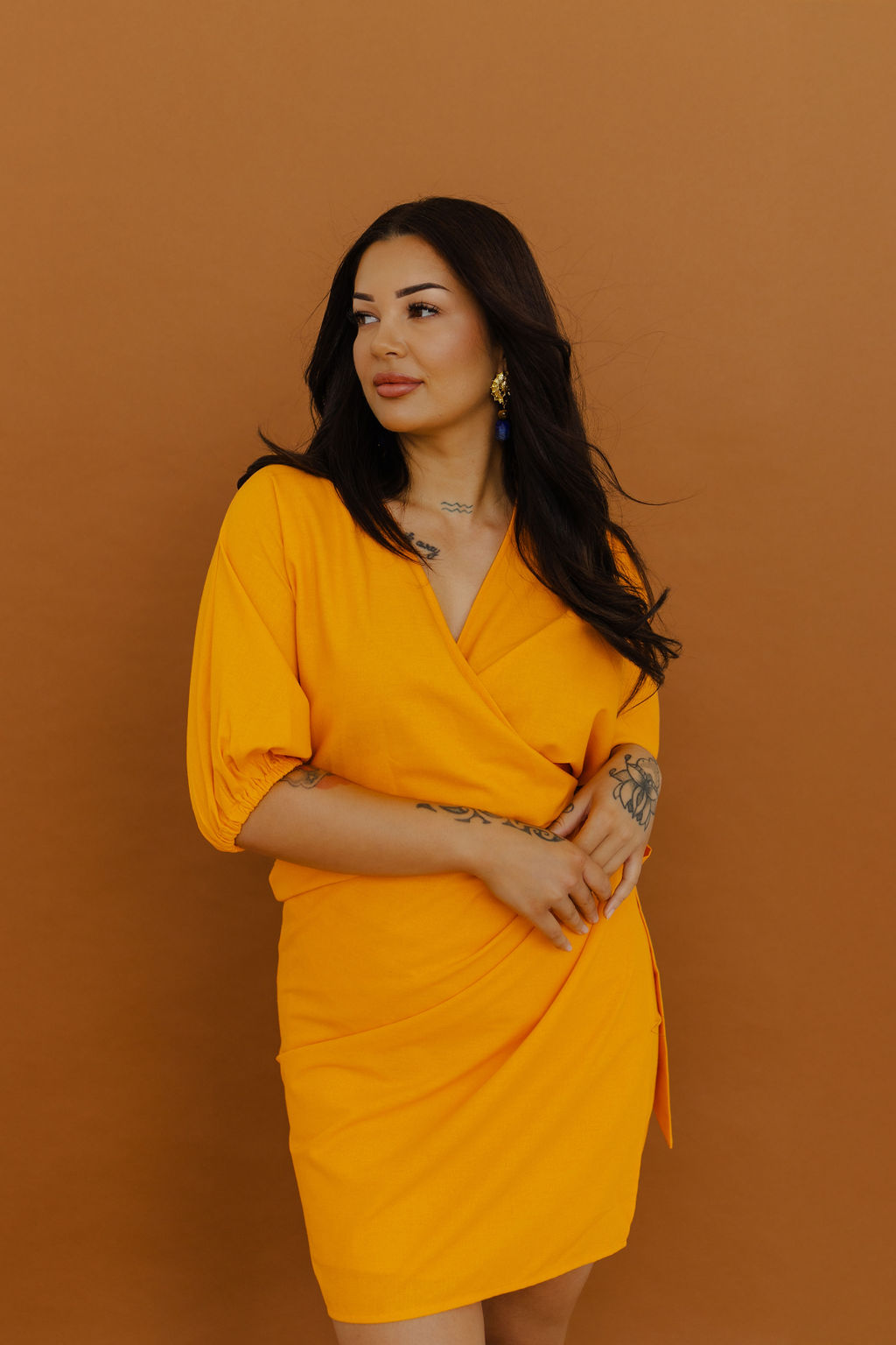 Pūwera Wrap Dress - Midi Length (Pre-order early Dec Delivery)