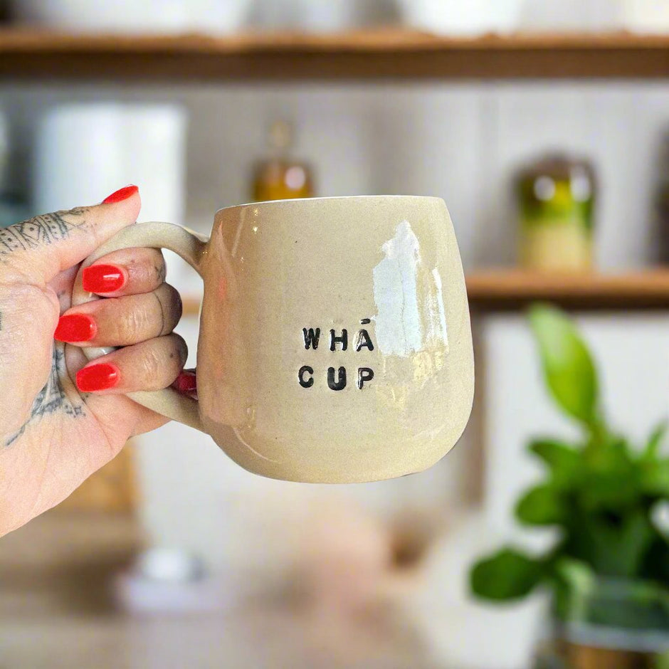 Whā Cup Plain mug (PRE-ORDER EARLY FEB DELIVERY)