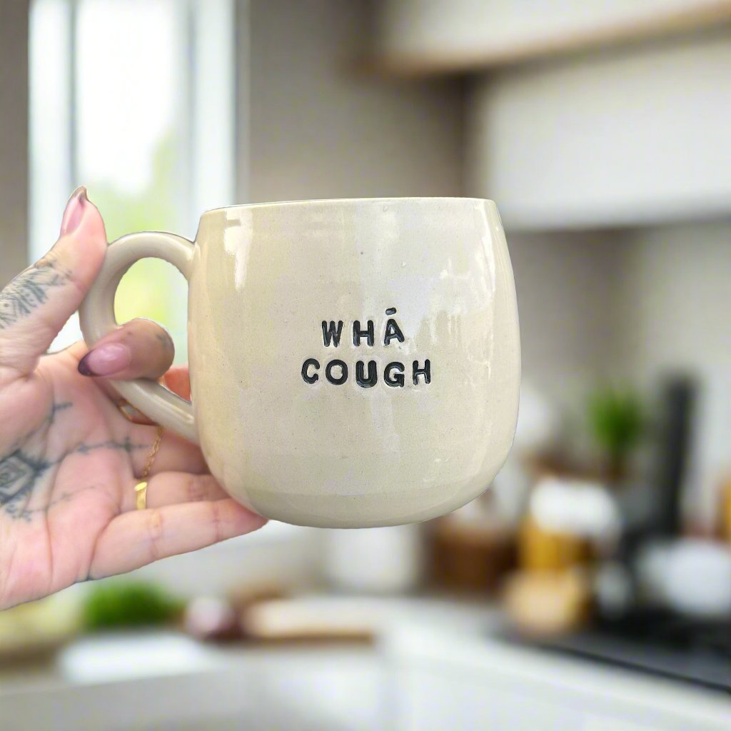 Whā Cough Plain Mug